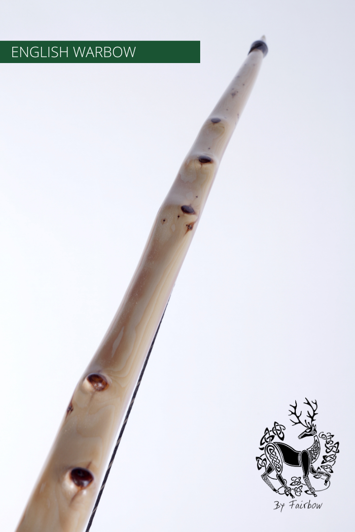 SELF YEW ENGLISH LONGBOW, 60 LBS @ 30 INCH, 76 INCH NTN-Bow-Fairbow-Fairbow