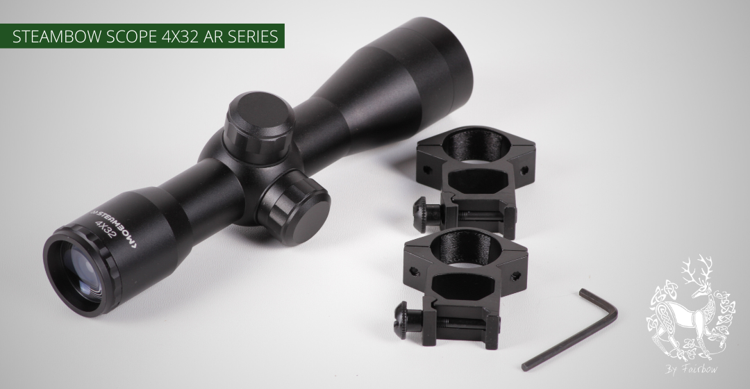 STEAMBOW AR SERIES SCOPE 4 X 32 – Fairbow