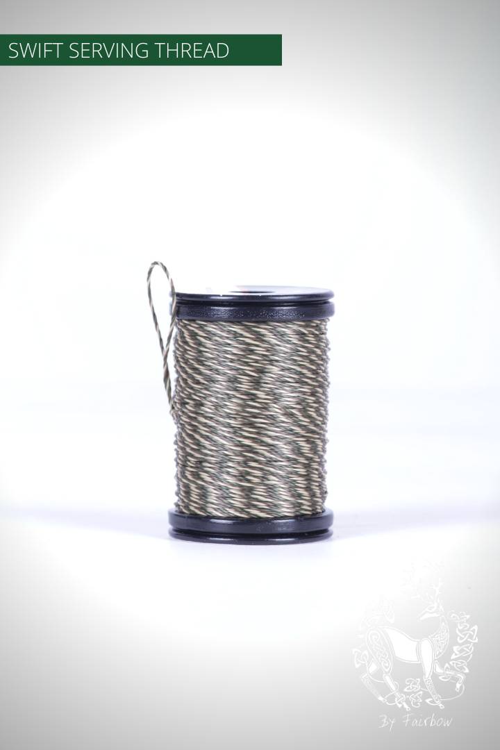 SWIFT SERVING THREAD 010-string-Fairbow-Brown-0.025"-Fairbow