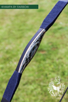 THE BLACK KHAMPA BOW BY FAIRBOW BLUE 19 LBS @ 28 INCH 25 @ 32 INCH-Bow-Fairbow-Fairbow