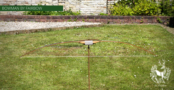 THE BOWMAN AMERICAN SEMI LONGBOW BY FAIRBOW 55@28 WITH ROSEWOOD-Bow-Fairbow-Fairbow