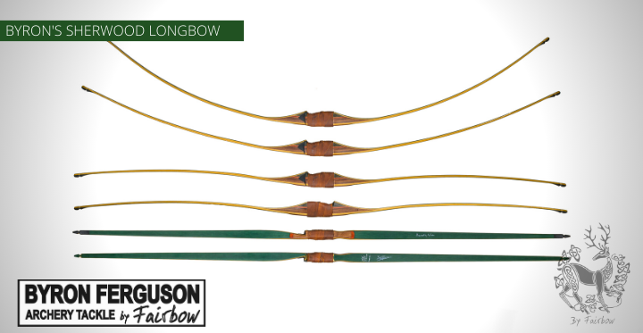 THE BYRON FERGUSON SHERWOOD AMERICAN LONGBOW BY FAIRBOW-American bow-Fairbow-25 lbs RH-Fairbow