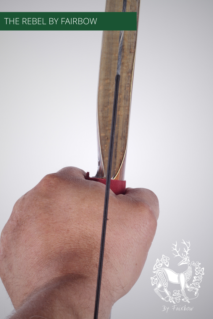 THE REBEL ASL BOW 50@28 CLEAR GLASS, SPALTED BEECH AND SUPERCORE-Bow-Fairbow-Fairbow