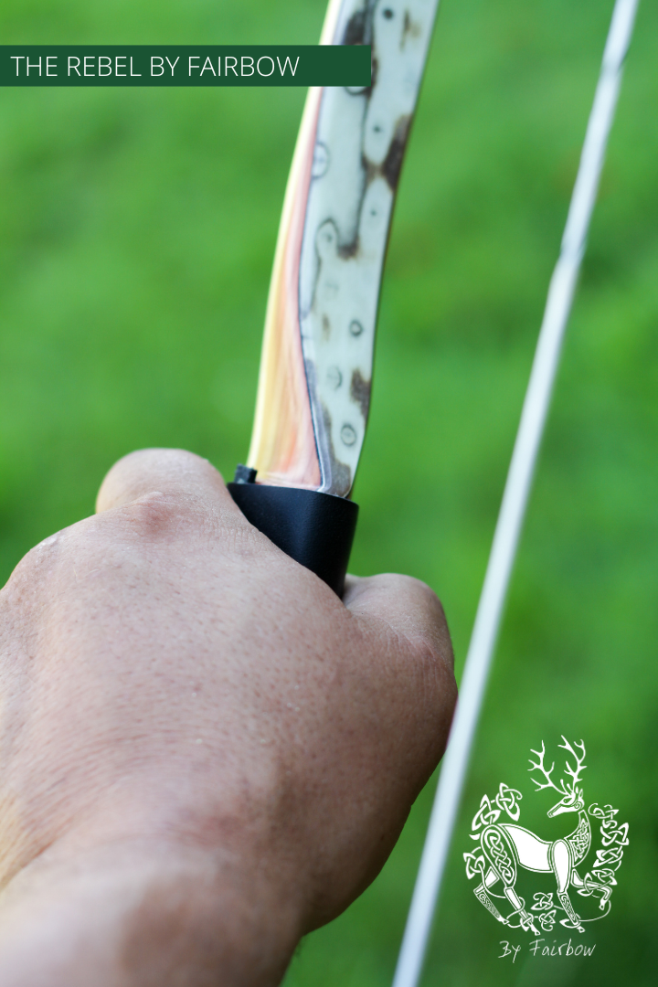 THE REBEL BOW 35@28 CLEAR GLASS, CEDAR AND BIRDSEYE MAPLE-Bow-Fairbow-Fairbow