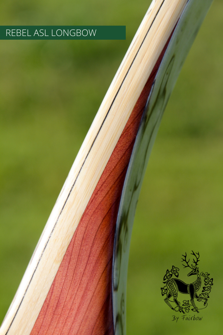 THE REBEL BOW 40@28 CLEAR GLASS, CEDAR AND BIRDSEYE MAPLE-Bow-Fairbow-Fairbow