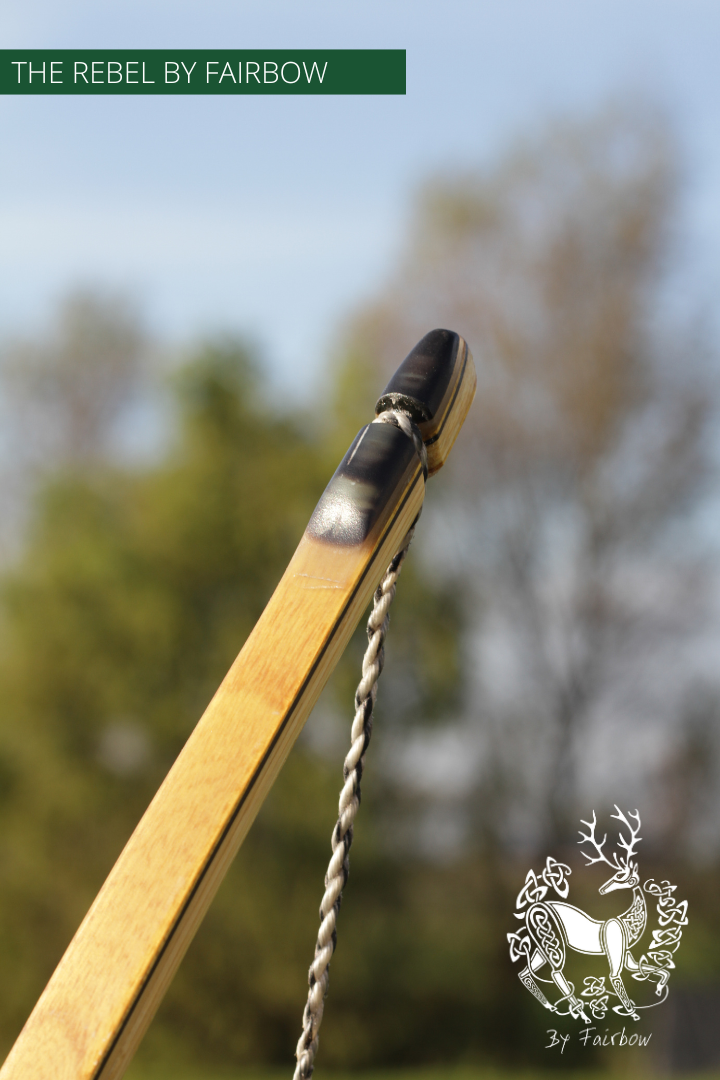 THE REBEL BOW 46@28 CLEAR GLASS, OSAGE AND SUPERCORE LH-Bow-Fairbow-Fairbow