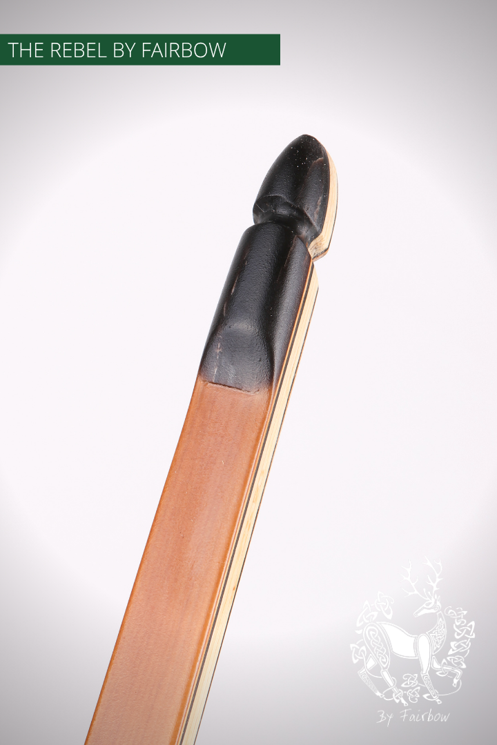 THE REBEL BOW 60@28 CLEAR GLASS, YEW RISER, BAMBOO CORES-Bow-Fairbow-Fairbow