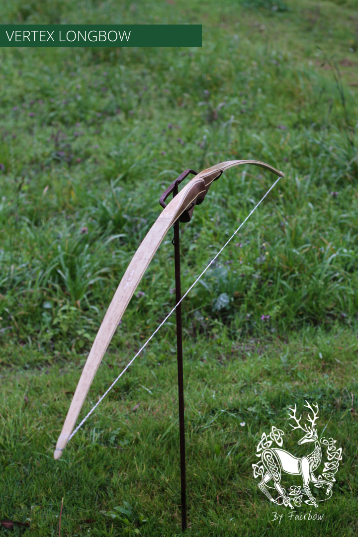 THE VERTEX BOW 68" CLEAR BACKING OVER BIRDSEYE MAPLE 37 LBS @ 28 INCH RH-Bow-Fairbow-Fairbow