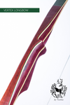 THE VERTEX BOW R-D 68" PURPLE AND GREEN, BAMBOO-GLASS 31 LBS @ 28 INCH RH-Bow-Fairbow-Fairbow