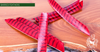 TURKEY FEATHERS BARRED AND COLORED FULL LENGTH SOLD PER DOZEN RIGHT WING-Feathers-Gateway-Red Barred-Fairbow