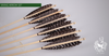 VIKING ARROW WOODEN SHAFT SELF NOCKED SET OF 6 ARROWS-Arrow-Fairbow-5/16 INCH SHAFT-Fairbow