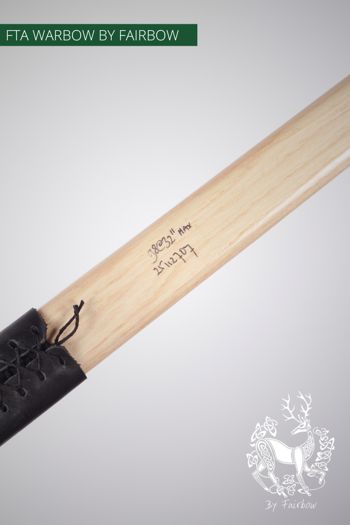 WARBOW FTA GREENHEART, SUPERCORE, HICKORY SUPERIOR 98 LBS @ 32 INCH-Bow-Fairbow-Fairbow