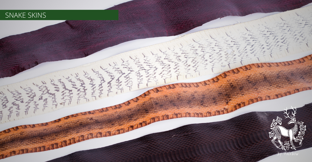 WATER SNAKE SKIN (PAIR) 78-95 CM-Tool-Fairbow-Dark Brown-Fairbow