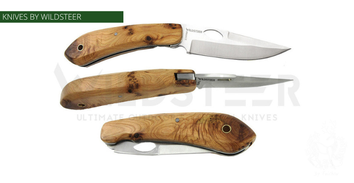 WILDSTEER FOLDING KNIFE WILD 79 JUNIPER-knife-Wildsteer-Fairbow