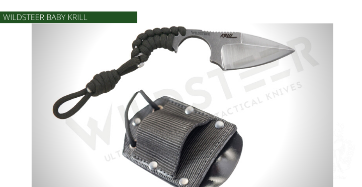 WILDSTEER KRILL NECK KNIFE-Knife-Wildsteer-Solid Blade-Fairbow