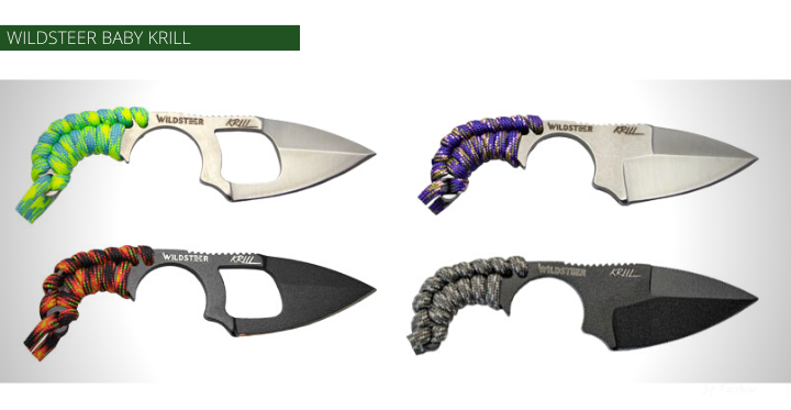 WILDSTEER KRILL NECK KNIFE-Knife-Wildsteer-Solid Blade-Fairbow