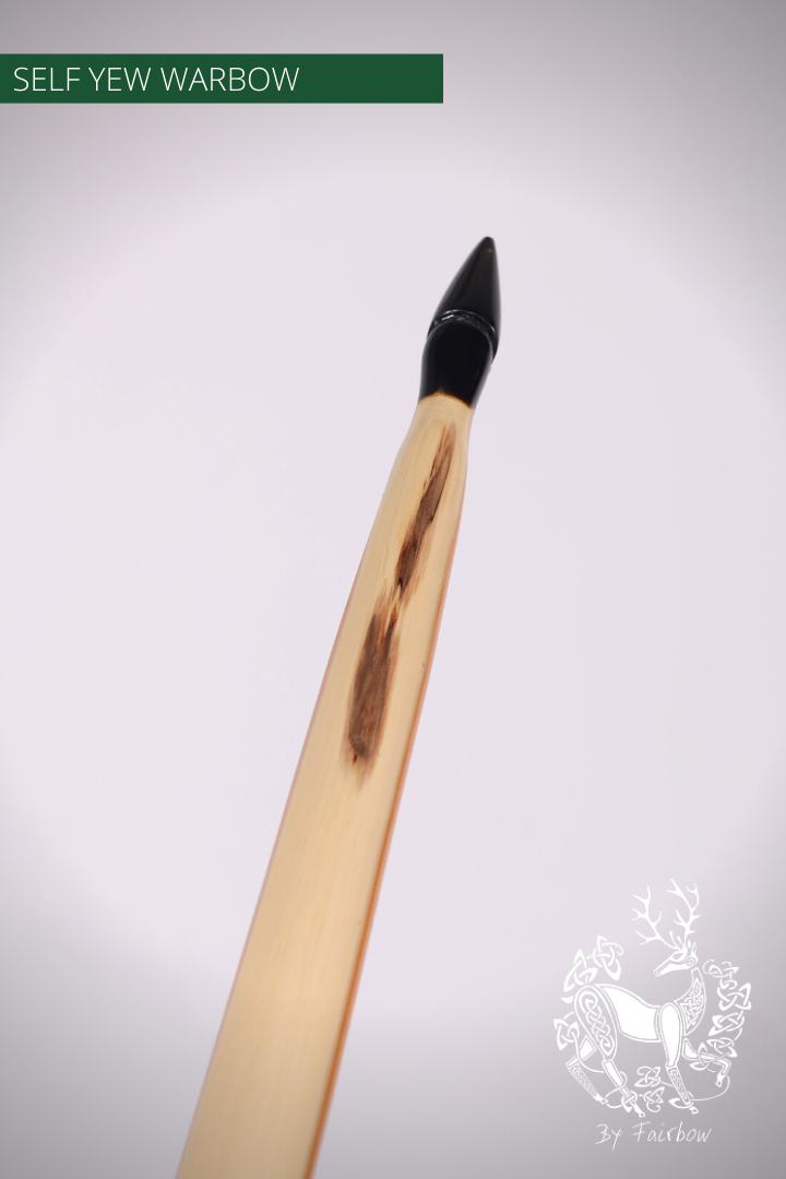 SELF YEW ENGLISH LONGBOW,   100 LBS @ 30 INCH, 76 INCH NTN