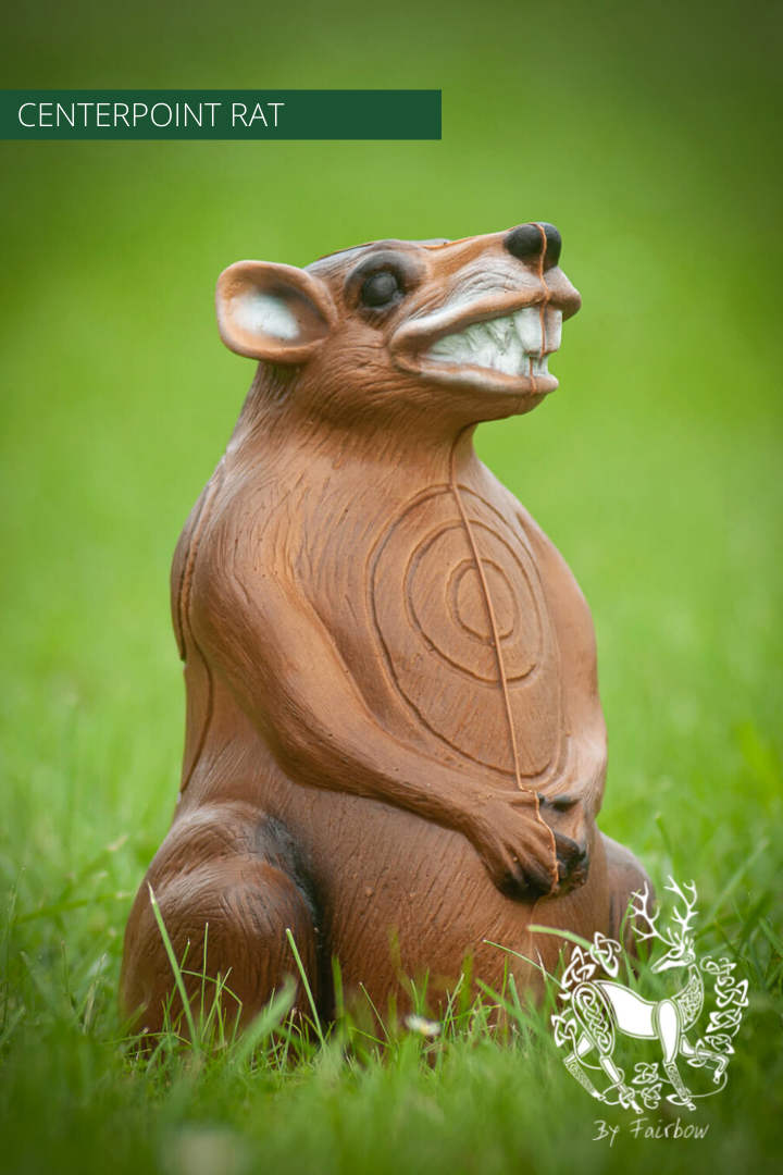 3D SITTING RAT TARGET BY CENTERPOINT-target-Centerpoint-Fairbow