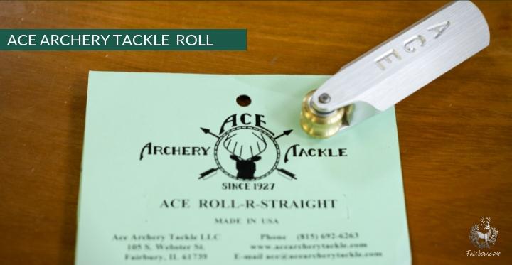 ACE ARCHERY TACKLE ROLL-R-STRAIGHT ARROW STRAIGHTENER-Roller-Fairbow-Fairbow