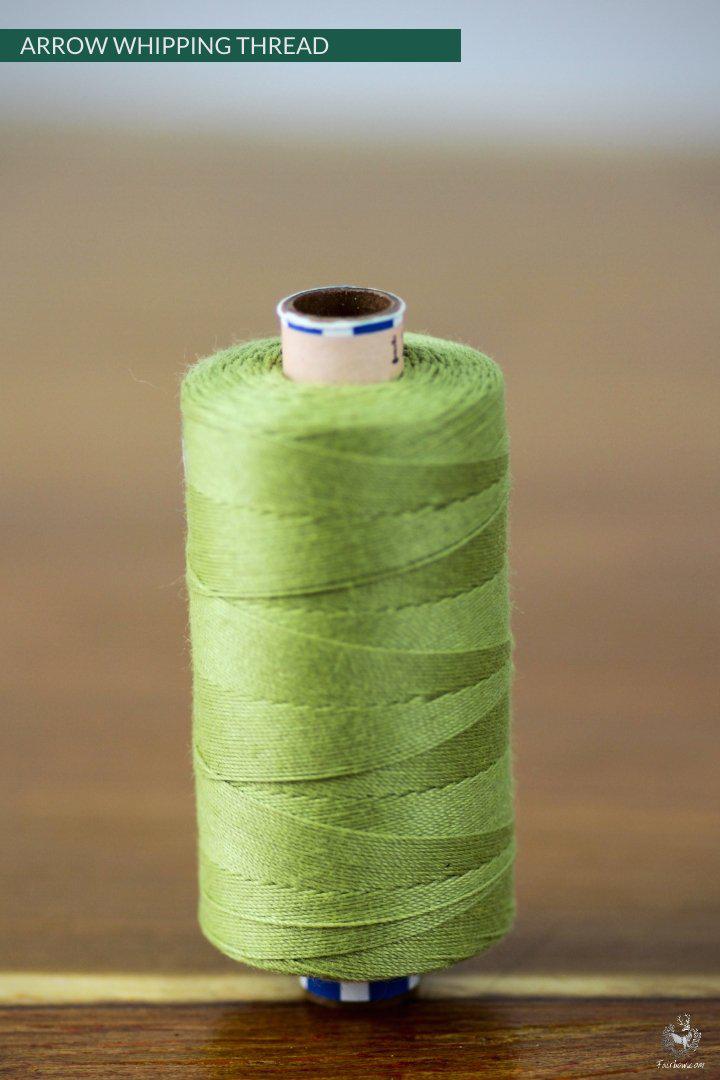 ARROW WHIPPING THREAD 300 meters spool-Arrow-Fairbow-Leaf green-Fairbow