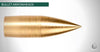 ARROWHEAD: BRASS BULLET 23/64 125 GRAINS PARALLEL SCREW PER DOZEN-arrow point-Fairbow-Fairbow