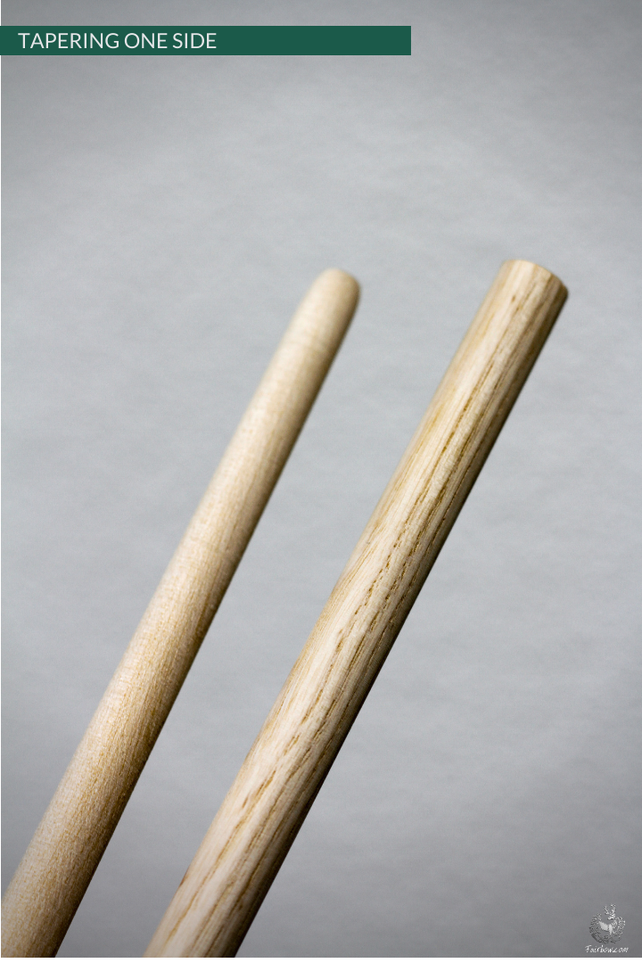 ASH SHAFTS 12.7 MM / HALF INCH, 39 INCH LONG-Shaft-Fairbow-Fairbow