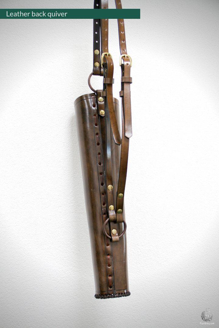 BACK QUIVER WITH CELTIC CROSS DESIGN-Quiver-Fairbow-Fairbow