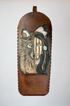 BACK QUIVER WITH NATIVE AMERICAN CARVING (ADW) 2-Quiver-Fairbow-Fairbow