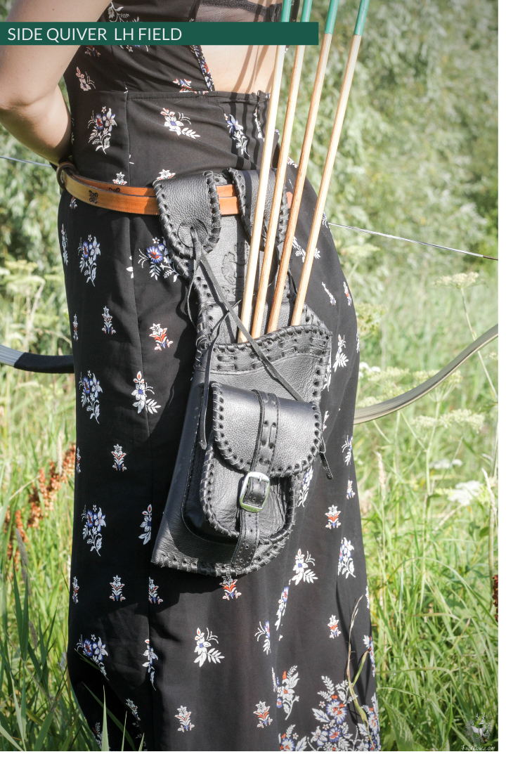 BLACK SIDE / HIP QUIVER-Quiver-Fairbow-Left handed-Fairbow