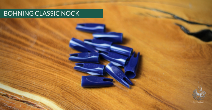 BOHNING PLASTIC NOCKS 5/16 , 11/32 MULTIPLE COLOURS AVAILABLE-Nock-Bohning-Blue (solid)-11/32-Fairbow