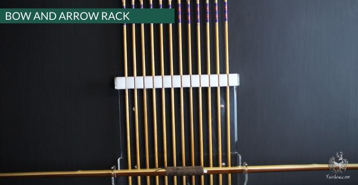 BOW AND ARROW RACK IN PERSPEX (1)-Sundries-Fairbow-Fairbow