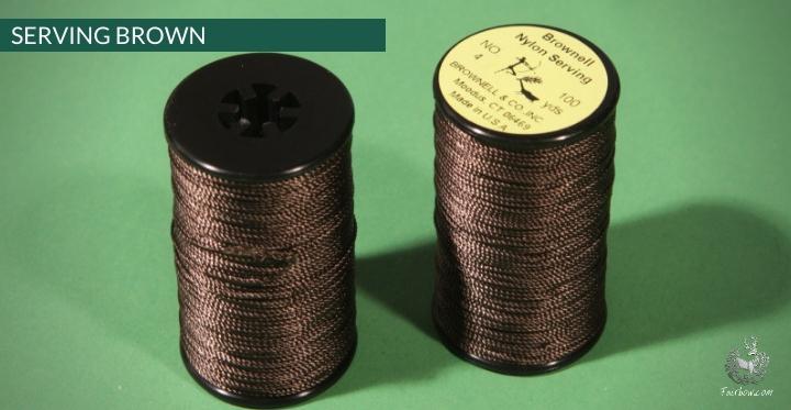 BROWNELL SERVING THREAD NO4 and DIAMOND BACK-string-Brownell-Diamondback-Fairbow