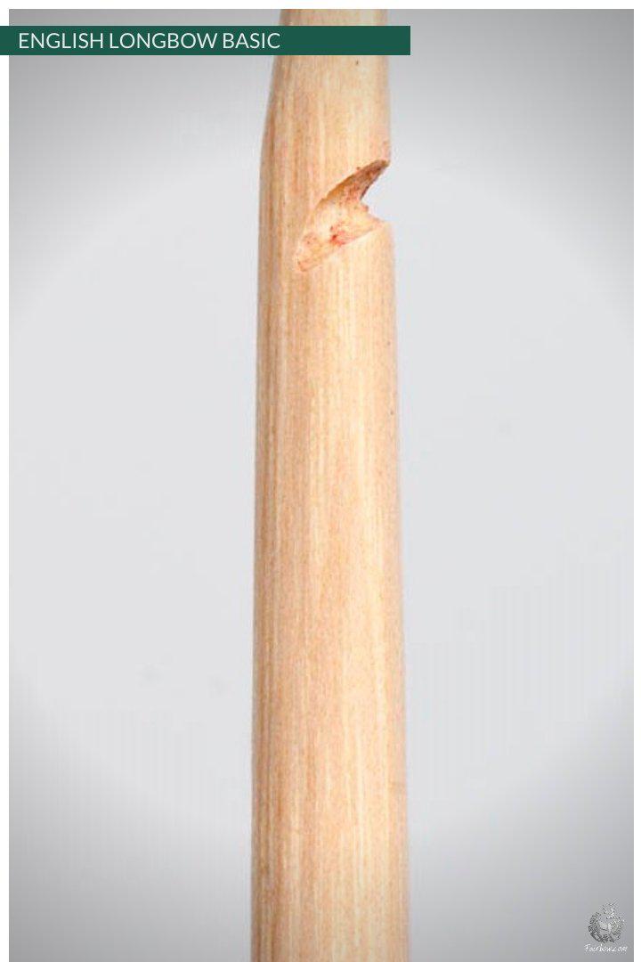 ENGLISH LONGBOW BASIC (TILLERED) SOLID HICKORY IN STOCK-Bow-Fairbow-25-30#-28"-Fairbow
