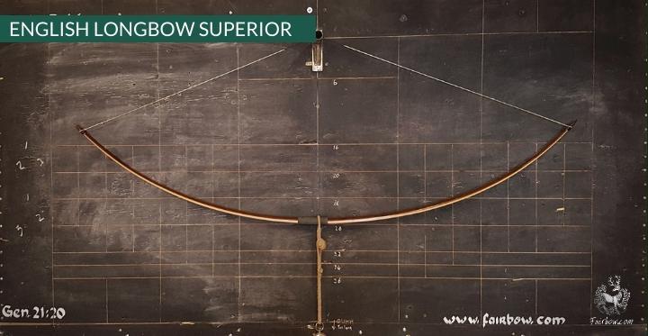 ENGLISH LONGBOW, GREENHEART SUPERCORE HICKORY SUPERIOR 45@28-English Longbow-Fairbow-Fairbow