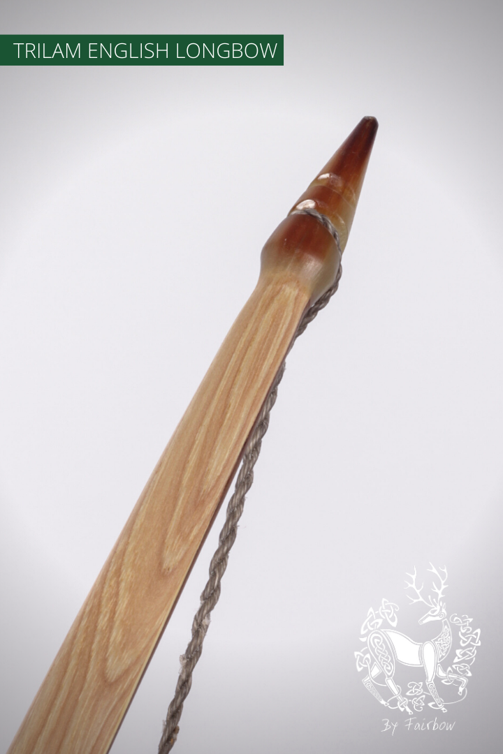 ENGLISH LONGBOW, GREENHEART SUPERCORE HICKORY SUPERIOR 55@28 66@32-Bow-Fairbow-Fairbow