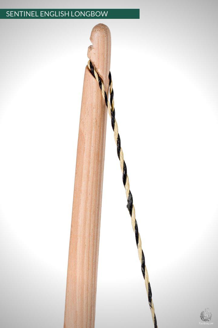 ENGLISH LONGBOW, SOLID HICKORY SELFBOW 25@28, DL @ 32 inch MAX-English Longbow-Fairbow-Fairbow