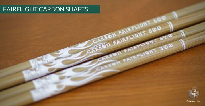 FAIRFLIGHT CARBON SHAFTS WOOD-LOOK XL 39 INCH-Arrow-Fairbow-300-Fairbow