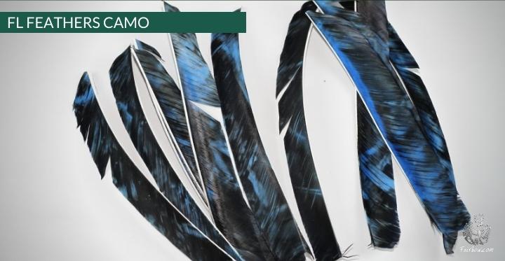 FEATHERS FULL LENGTH CAMO GATEWAY RIGHT WING-Feathers-Gateway-Camo blue-Fairbow