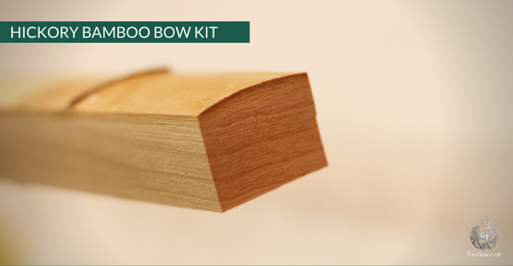 KIT READY TO GLUE HICKORY BAMBOO KIT-Bow kit-Fairbow-Fairbow