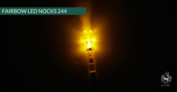 LED NOCKS 2.01 SET OF 5-Nock-Fairbow-Orange-Fairbow