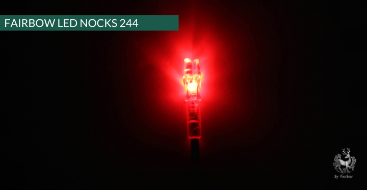LED NOCKS 2.01 SET OF 5-Nock-Fairbow-red-Fairbow
