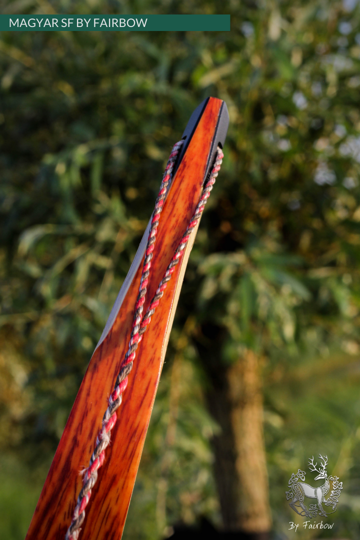 MAGYAR SF, PADOUK RED GLASS AND SUPERCORE, HORSEBOW 24 LBS @ 28 INCH-Bow-Fairbow-Fairbow