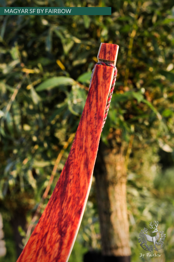 MAGYAR SF, PADOUK RED GLASS AND SUPERCORE, HORSEBOW 27 LBS @ 28 INCH-Bow-Fairbow-Fairbow