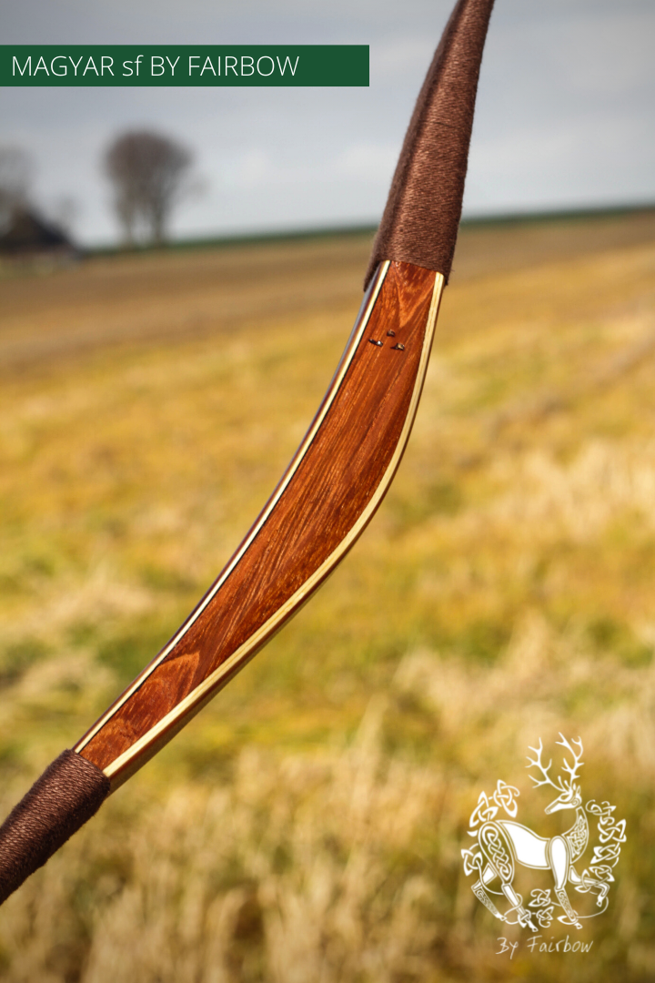 MAGYAR SF, SPALTED YEW GLASS AND SUPERCORE, HORSEBOW 32 LBS @ 28 INCH-Bow-Fairbow-Fairbow