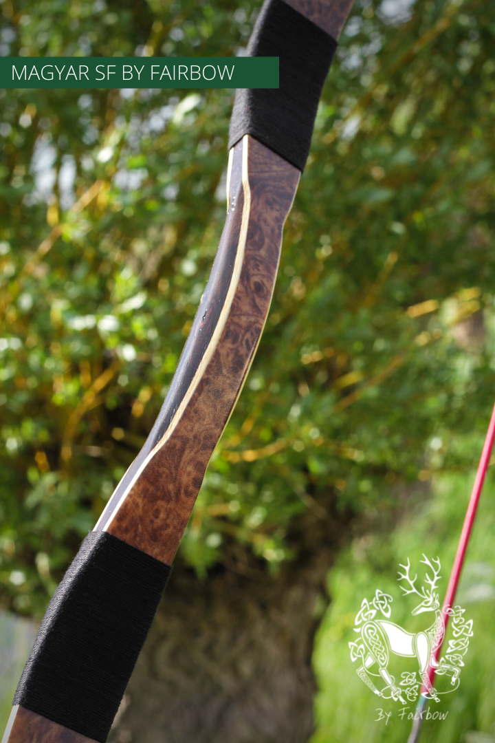 MAGYAR SF, WALNUT, GLASS AND SUPERCORE, HORSEBOW 56 LBS @ 28 INCH-Bow-Fairbow-Fairbow