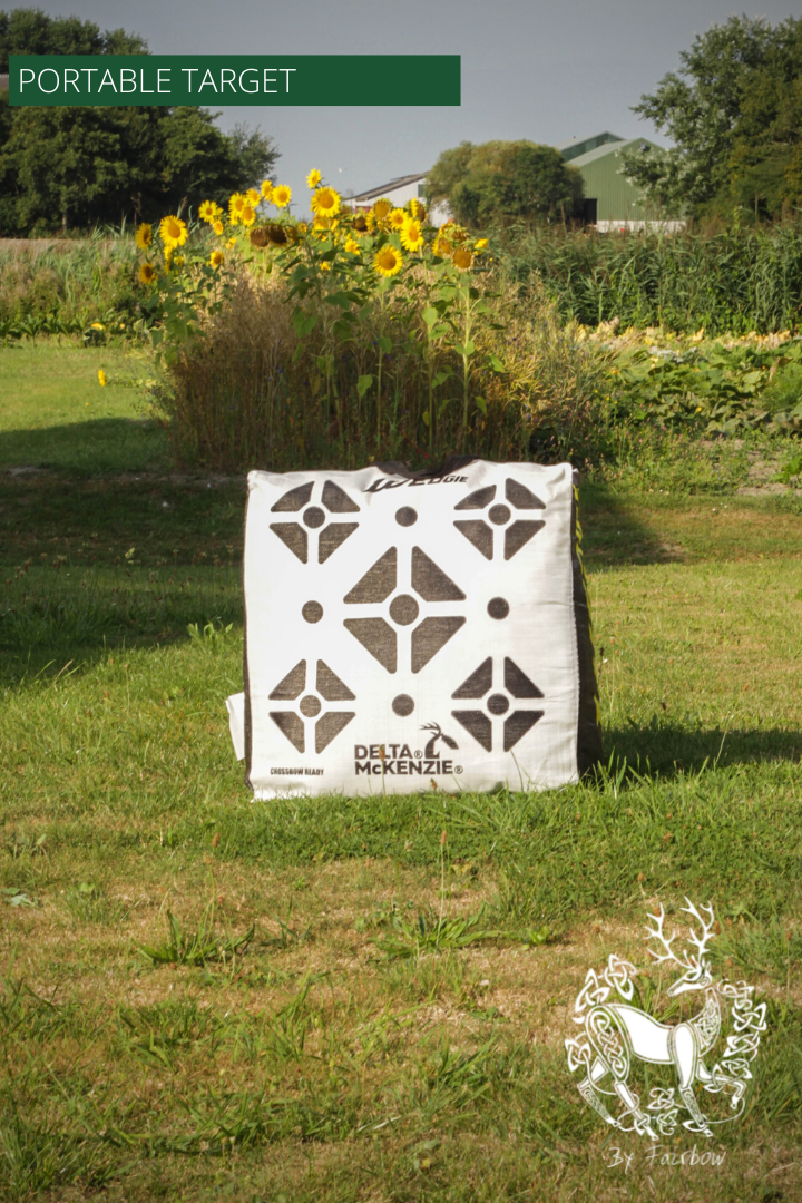 PORTABLE WEDGIE SHOOTINGBAG TARGET 20 X 20 X 6 INCHES 13 KGS-target-mckenzie-Fairbow