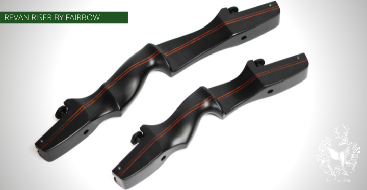 REVAN BY FAIRBOW BLACK ILF RISER-Bow-Fairbow-Left handed-15 inch-Fairbow