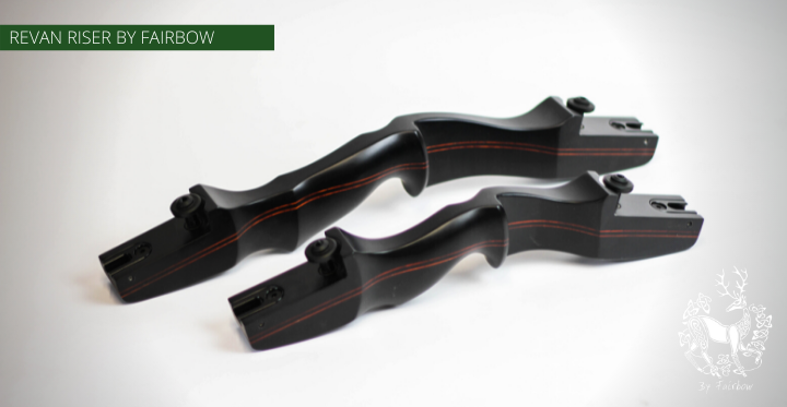 REVAN BY FAIRBOW BLACK ILF RISER-Bow-Fairbow-Left handed-15 inch-Fairbow