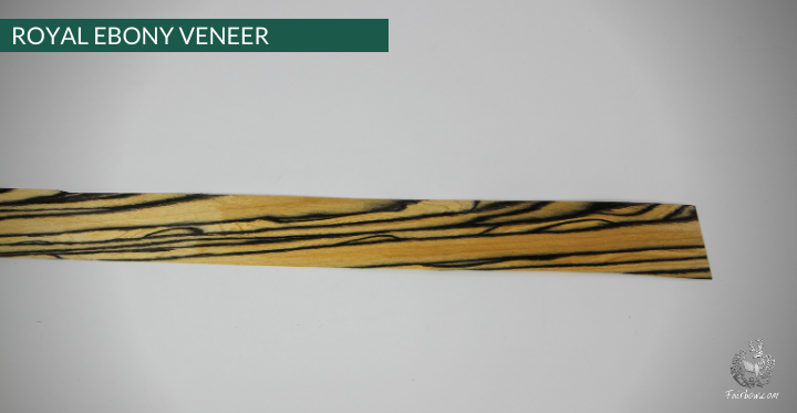 ROYAL EBONY VENEER 72 X 2 INCH 2 STRIPS-Tool-Fairbow-Fairbow