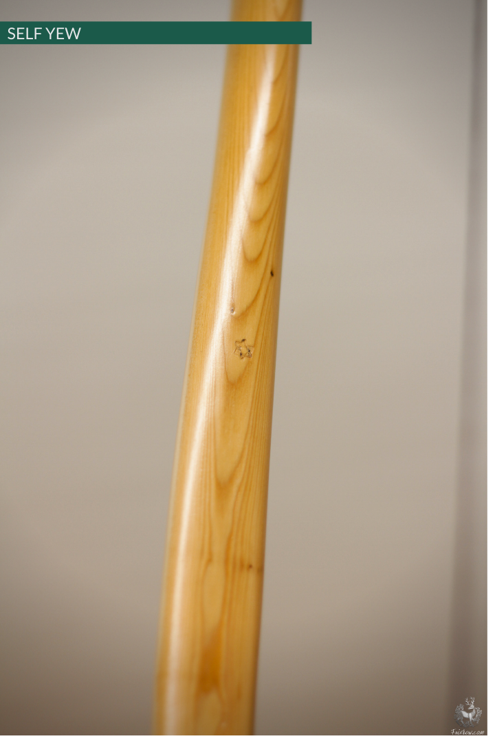 SELF YEW LONGBOW (AFB), 43 LBS @ 28 INCH, 70 INCH t-t-t-Bow-Fairbow-Fairbow